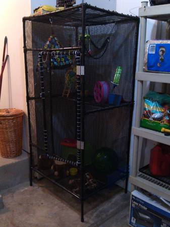 sugar glider cages homemade